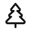 Free Christmas Tree  Icon