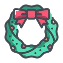 Free Christmas Wreath  Icon