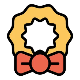 Free Christmas Wreath  Icon