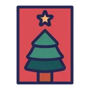 Free Christmas Card Decoration Icon