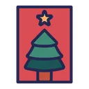 Free Christmas Card Decoration Icon