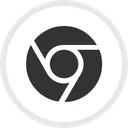 Free Chrome  Icon