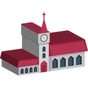 Free Church Religious Building Chapel Icon