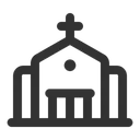 Free Church Christianity Cathedral Icon