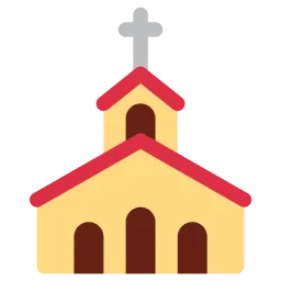 Free Church Emoji Icon
