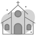 Free Church Building Christian Icon