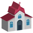 Free Church Religious Building Chapel Icon