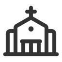 Free Church Christianity Cathedral Icon