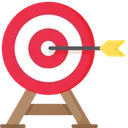 Free Cible Tir A Larc Bullseye Icône