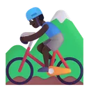 Free Montanha Ciclismo Cor Ícone