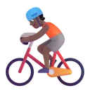 Free Ciclismo Cor Medio Escuro Icon