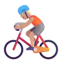 Free Ciclismo Colorido Medio Leve Icon