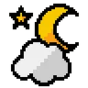 Free Cielo Nocturno Icono