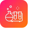 Free Ciencia Investigacion Tubo De Ensayo Icono
