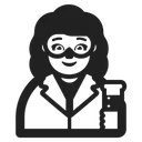 Free Cientifico Alto Contraste Icon