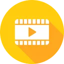 Free Cinema Film Video Icon
