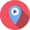 Free Location Map Theater Icon