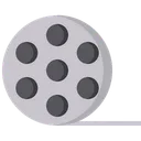 Free Cinema Reel Reel Roll Icon