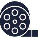 Free Cinema Film Reel Movie Icon