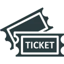 Free Cinema Tickets Movie Raffle Movie Tickets Icon