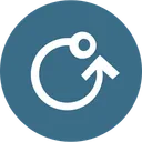 Free Circle Connect Refresh Icon