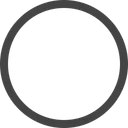 Free Circle Thin Icon