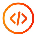 Free Circulo De Codigo Codigo Codificacion Icono