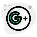 Free Circulo De Google Plus Icono