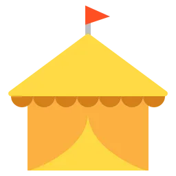 Free Circus tent  Icon