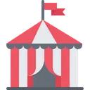 Free Circus Tent Circus Camp Tent Icon