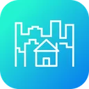 Free City Building Home Icon