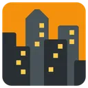 Free City Sunset View Icon