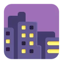Free At Dusk Flat Icon