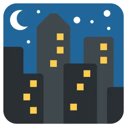 Free Cityscape Emoji Icon
