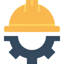 Free Civil Engineer Helmet Icon