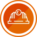 Free Civil Engineer Helmet Icon