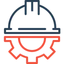 Free Civil Engineer Helmet Icon