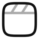 Free Clapperboard  Icon