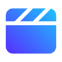 Free Clapperboard  Icon