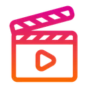 Free Clapperboard  Icon