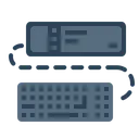 Free Clavier Projecteur Ecran Icône