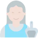 Free Cleaner Housekeeping Cleaning Icon