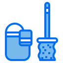 Free Mop Cleaner Cleaning Icon