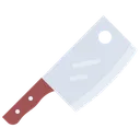 Free Cleaver Knife  Icon