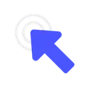 Free Clic del cursor  Icono