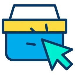 Free Click Basket  Icon