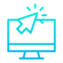 Free Desktop Computer Online Icon