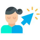 Free User Profile Pointer Icon
