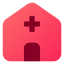 Free Architecture Building Clinic Icon