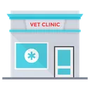 Free Clinica Veterinaria Hospital Hospital De Animais Ícone